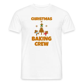 Frohe weihnachten Frohe weihnachten Frohe weihnach - Männer T-Shirt - Weiß - Vorne - AI Model Male 178 dark (178cm)