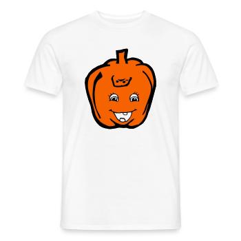 Paprika - Men's T-Shirt - white - Front - AI Model Male 178 dark (178cm)