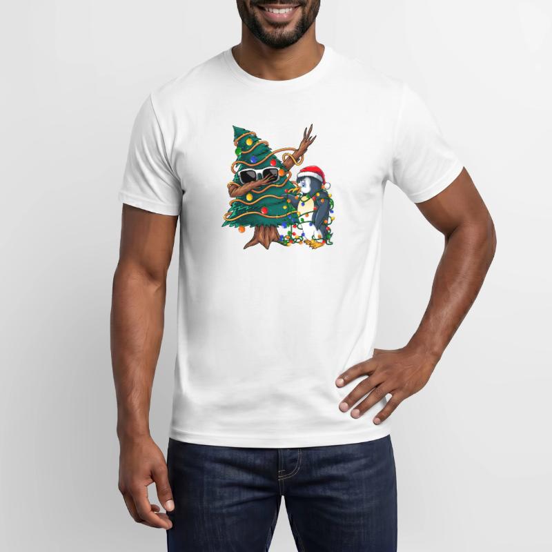 Arbre de Noël Dapping - Pull de Noël Dapping T-shirt homme