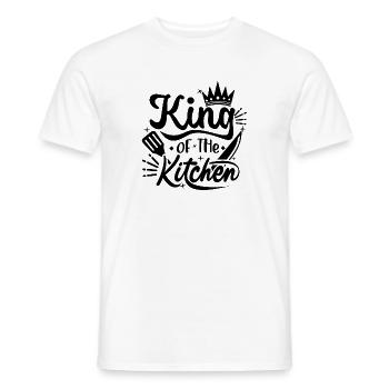 King of the Kitchen - Männer T-Shirt - Weiß - Vorne - AI Model Male 178 dark (178cm)
