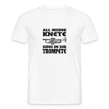 Teure Trompete Knete Klassik Klassik Musiker Jazz - Männer T-Shirt - Weiß - Vorne - AI Model Male 178 dark (178cm)