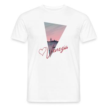 Love Venezia - Männer T-Shirt - Weiß - Vorne - AI Model Male 178 dark (178cm)