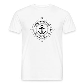 Heimathafen Laboe - Männer T-Shirt - Weiß - Vorne - AI Model Male 178 dark (178cm)