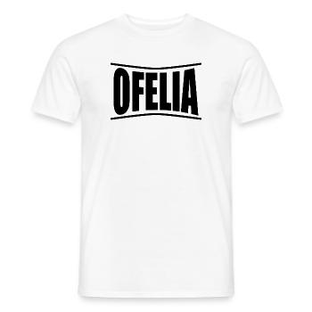 t-shirt Ofelia t-shirt gift idea - Men's T-Shirt - white - Front - AI Model Male 178 dark (178cm)