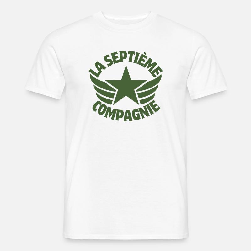 7. Kompanie, 7. Kompanie, Chaudard - Männer T-Shirt - Weiß