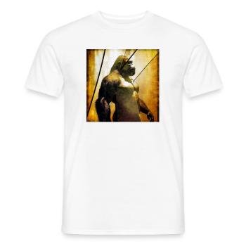 Gorilla 03 - K - Männer T-Shirt - Weiß - Vorne - AI Model Male 178 dark (178cm)