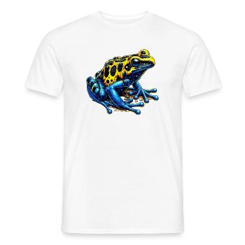 Frosch - Männer T-Shirt - Weiß - Vorne - AI Model Male 178 dark (178cm)