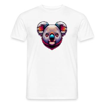 Koala - Männer T-Shirt - Weiß - Vorne - AI Model Male 178 dark (178cm)