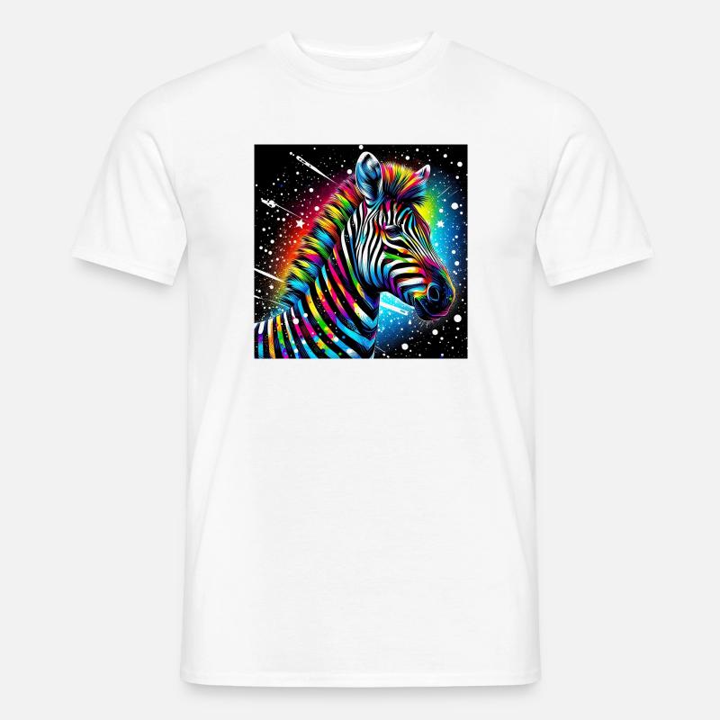 Zebra - Men’s T-shirt - white