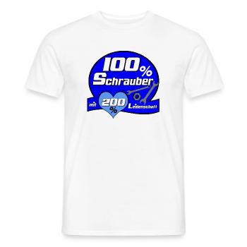 Auto Tuning Schrauber Kult Shirt Leidenschaft (25) - Männer T-Shirt - Weiß - Vorne - AI Model Male 178 dark (178cm)