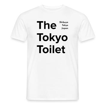 Das Tokyo Toilet Projekt - Männer T-Shirt - Weiß - Vorne - AI Model Male 178 dark (178cm)