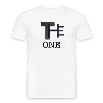 Seul, il n’y a que toi - T-shirt homme - blanc - Devant - AI Model Male 178 dark (178cm)