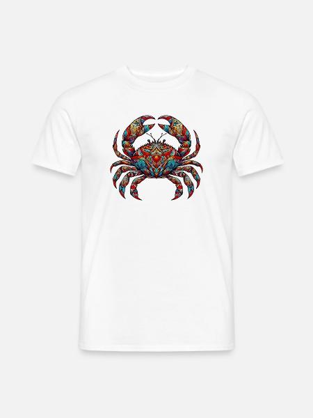 Crabe - T-shirt homme - blanc