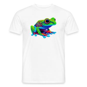 Grenouille - T-shirt homme - blanc - Devant - AI Model Male 178 dark (178cm)