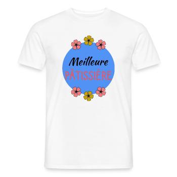 OMA. OMA - Männer T-Shirt - Weiß - Vorne - AI Model Male 178 dark (178cm)