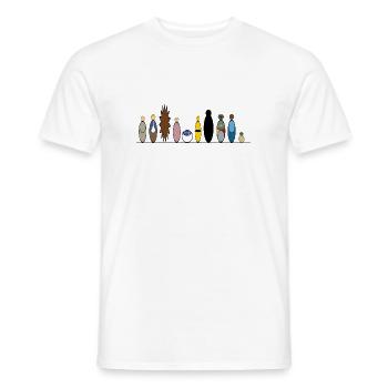 Empire Crew - Männer T-Shirt - Weiß - Vorne - AI Model Male 178 dark (178cm)