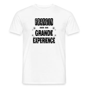 Frangin Avec Une Grande Expérience Frère - T-shirt homme - blanc - Devant - AI Model Male 178 dark (178cm)