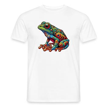 Grenouille - T-shirt homme - blanc - Devant - AI Model Male 178 dark (178cm)