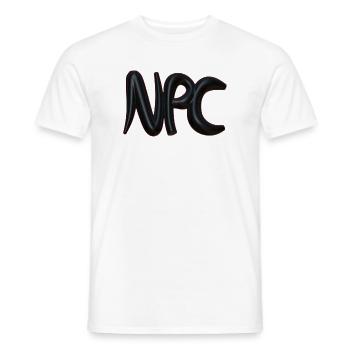 Npc Abstrakte Balloon Kunst - Männer T-Shirt - Weiß - Vorne - AI Model Male 178 dark (178cm)