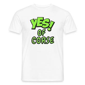 Corsica, Corsica, I am Corsican - Men's T-Shirt - white - Front - AI Model Male 178 dark (178cm)