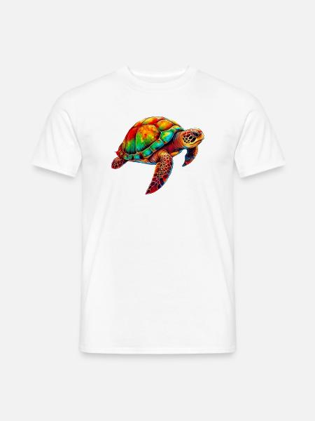 Tortue - T-shirt homme - blanc