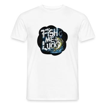 Fisch Komfort Moto Design - Männer T-Shirt - Weiß - Vorne - AI Model Male 178 dark (178cm)