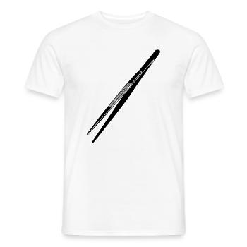Brucelles - T-shirt homme - blanc - Devant - AI Model Male 178 dark (178cm)