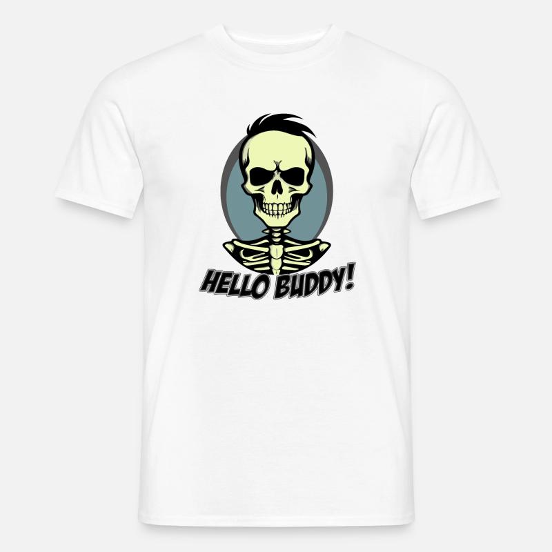 Hello Buddy 2 - Männer T-Shirt - Weiß