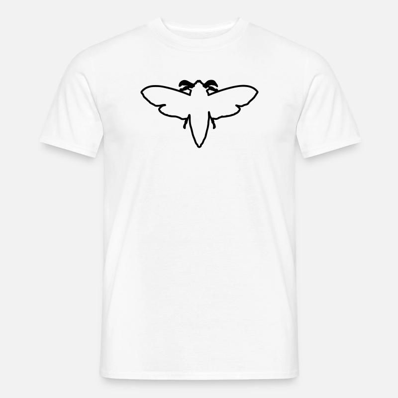Motte 2 - Männer T-Shirt - Weiß
