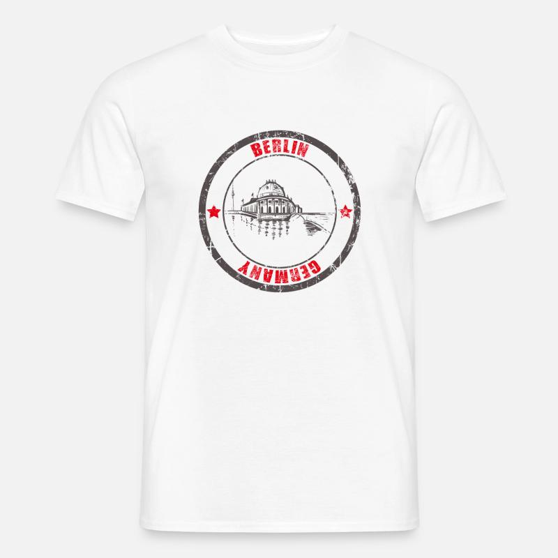 Berlin Berliner Spree - Männer T-Shirt - Weiß