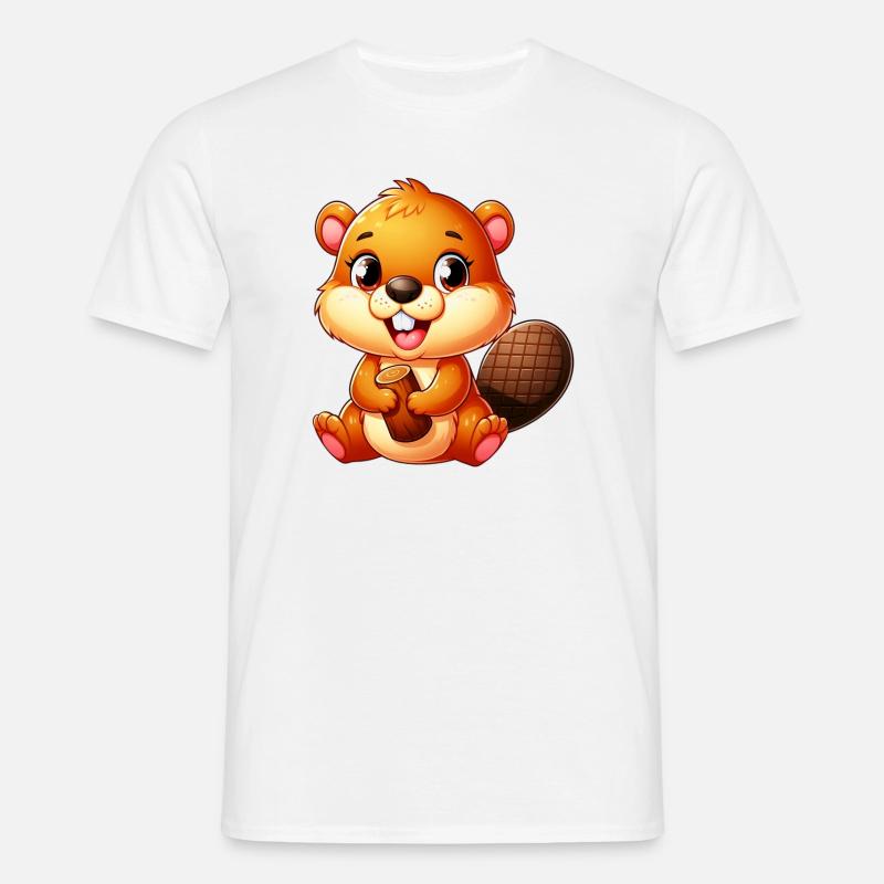 Bieber - Männer T-Shirt - Weiß