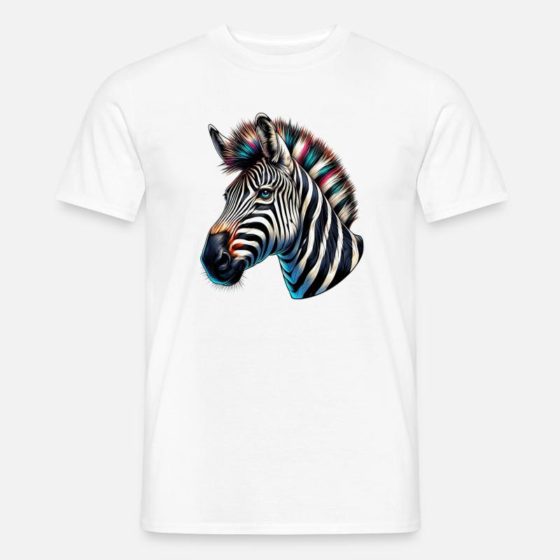 Zebra - Men's T-shirt - white