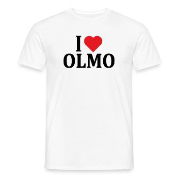 T-Shirt I love Elm T-Shirt Geschenkidee - Männer T-Shirt - Weiß - Vorne - AI Model Male 178 dark (178cm)