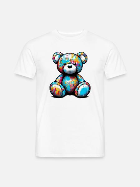 Orso orsacchiotto Teddybär - Männer T-Shirt - Weiß