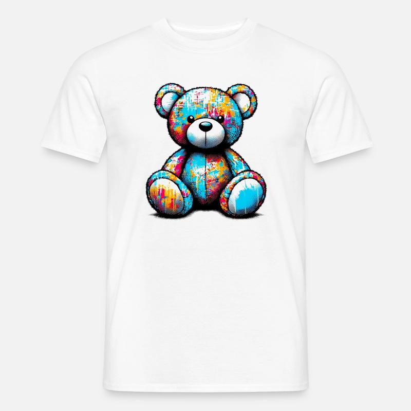 Orso orsacchiotto Teddybär - Männer T-Shirt - Weiß
