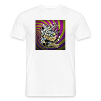 Delirare Humanum Est 2 - Männer T-Shirt - Weiß - Vorne - AI Model Male 178 dark (178cm)
