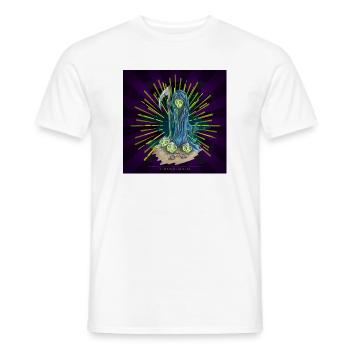 mort - T-shirt homme - blanc - Devant - AI Model Male 178 dark (178cm)