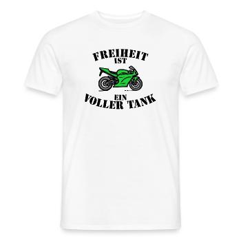 Déclaration de ravitaillement en carburant diesel Essence de station-service - T-shirt homme - blanc - Devant - AI Model Male 178 dark (178cm)