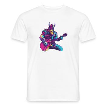 Schwerer Wikinger - Männer T-Shirt - Weiß - Vorne - AI Model Male 178 dark (178cm)