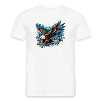 Aigle - T-shirt homme - blanc - Devant - AI Model Male 178 dark (178cm)