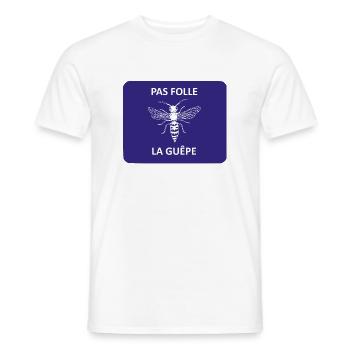 Keine verrückte Wespe - Männer T-Shirt - Weiß - Vorne - AI Model Male 178 dark (178cm)