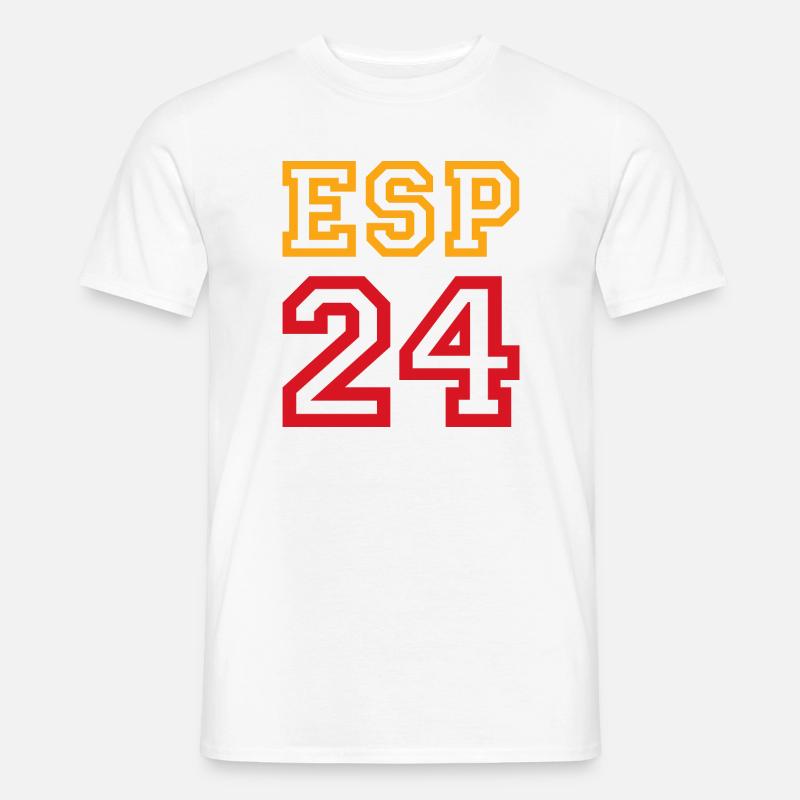 Spain Espana Spanien - Männer T-Shirt - Weiß
