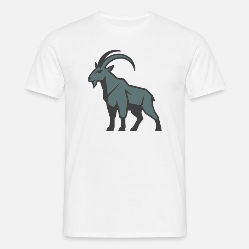 Mountain goat - Men's T-Shirt - white