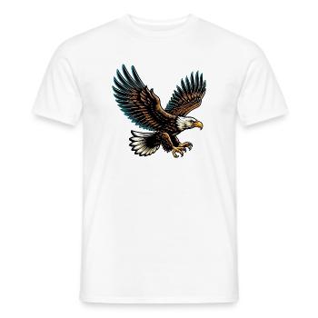 Aigle - T-shirt homme - blanc - Devant - AI Model Male 178 dark (178cm)