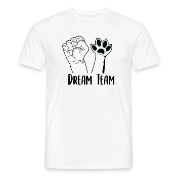 Dream Team - Männer T-Shirt - Weiß - Vorne - AI Model Male 178 dark (178cm)