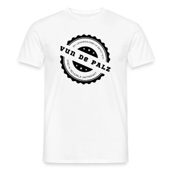 zertifiziert - Männer T-Shirt - Weiß - Vorne - AI Model Male 178 dark (178cm)