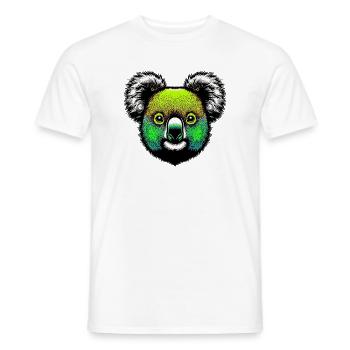 Koala - Men's T-Shirt - white - Front - AI Model Male 178 dark (178cm)