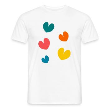 THANK YOU. MISTRESS. MASTER. THANK YOU MISTRESS - Men's T-Shirt - white - Front - AI Model Male 178 dark (178cm)