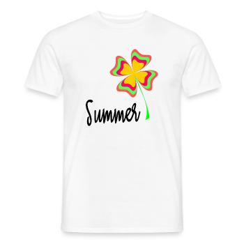 FEIERTAG. FROHE FEIERTAGE. GELIEBTE. MEISTER. LEHRER - Männer T-Shirt - Weiß - Vorne - AI Model Male 178 dark (178cm)