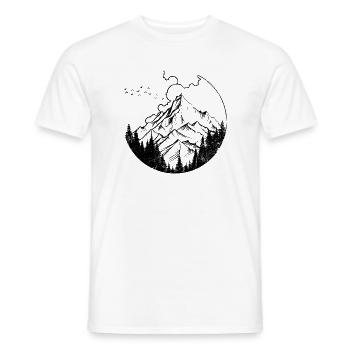InputRequiredDesignPreview - T-shirt homme - blanc - Devant - AI Model Male 178 dark (178cm)